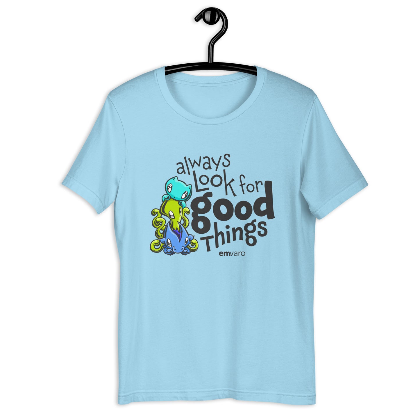 T-shirt: Look for Good Things - Skoshie, Zeek & Wisp