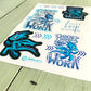 Stickers: Work - Wisp the Dragon