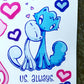 Stickers: Us Always - Skoshie the Cat